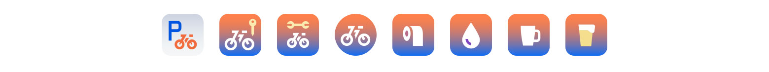 Bike icons