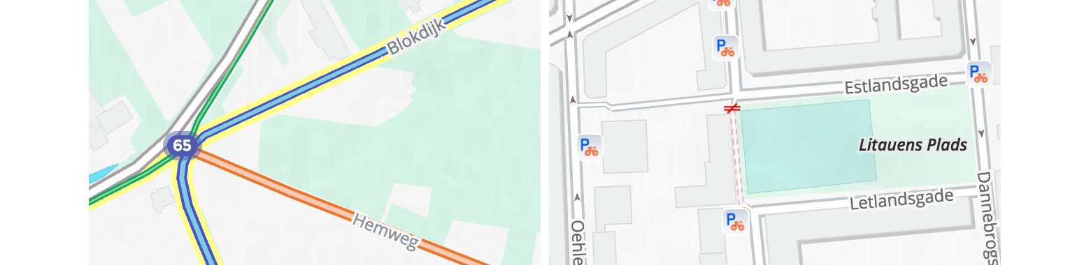 Bicycle junctions and cycle barriers