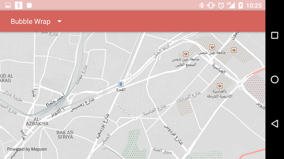 Bubble-wrap cartography in Cairo