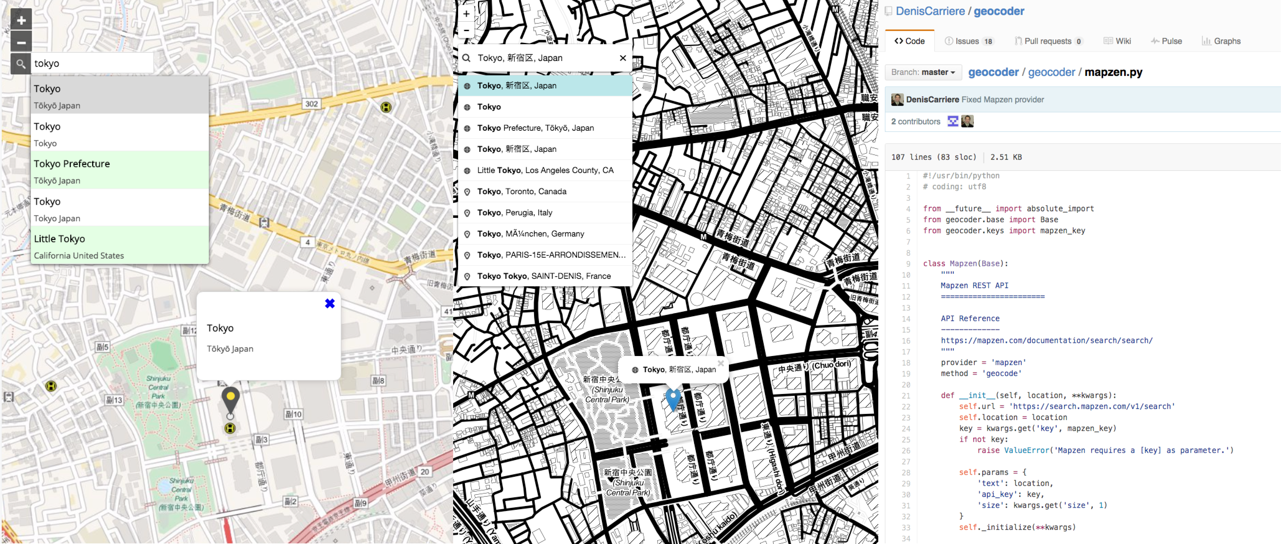 leaflet,openlayers,geocoder