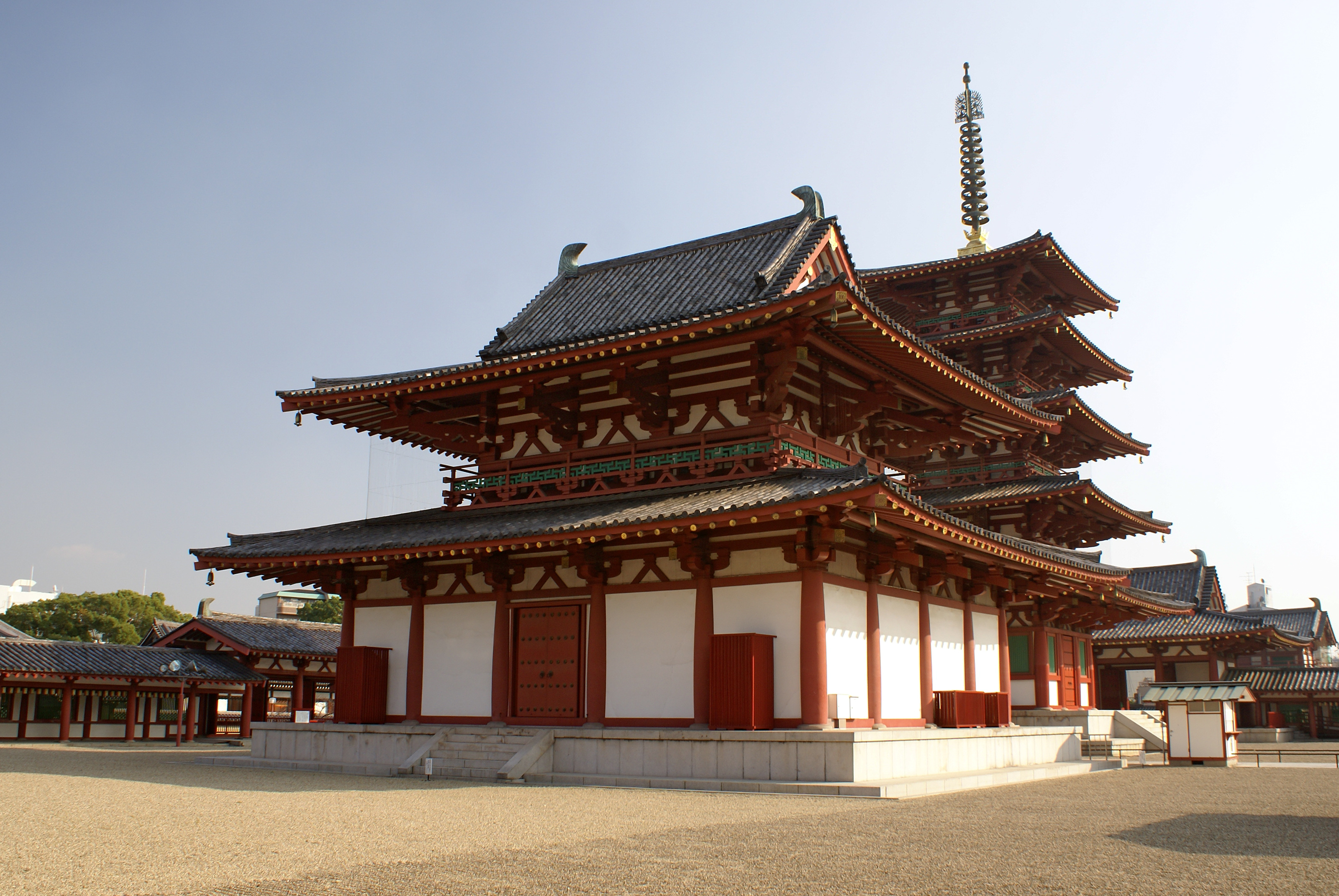 screen-reader accessible "Shitennō-ji" for image