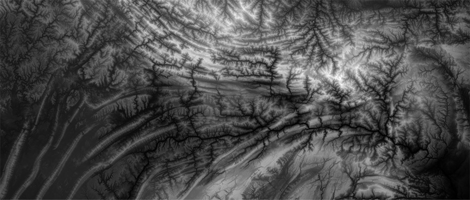 three gorges heightmap